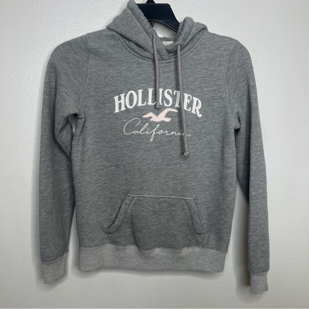 Hollister Bunlde of 2 Red & Gray Casual Pull over Hoodie Women’s Size XS - Picture 10 of 16